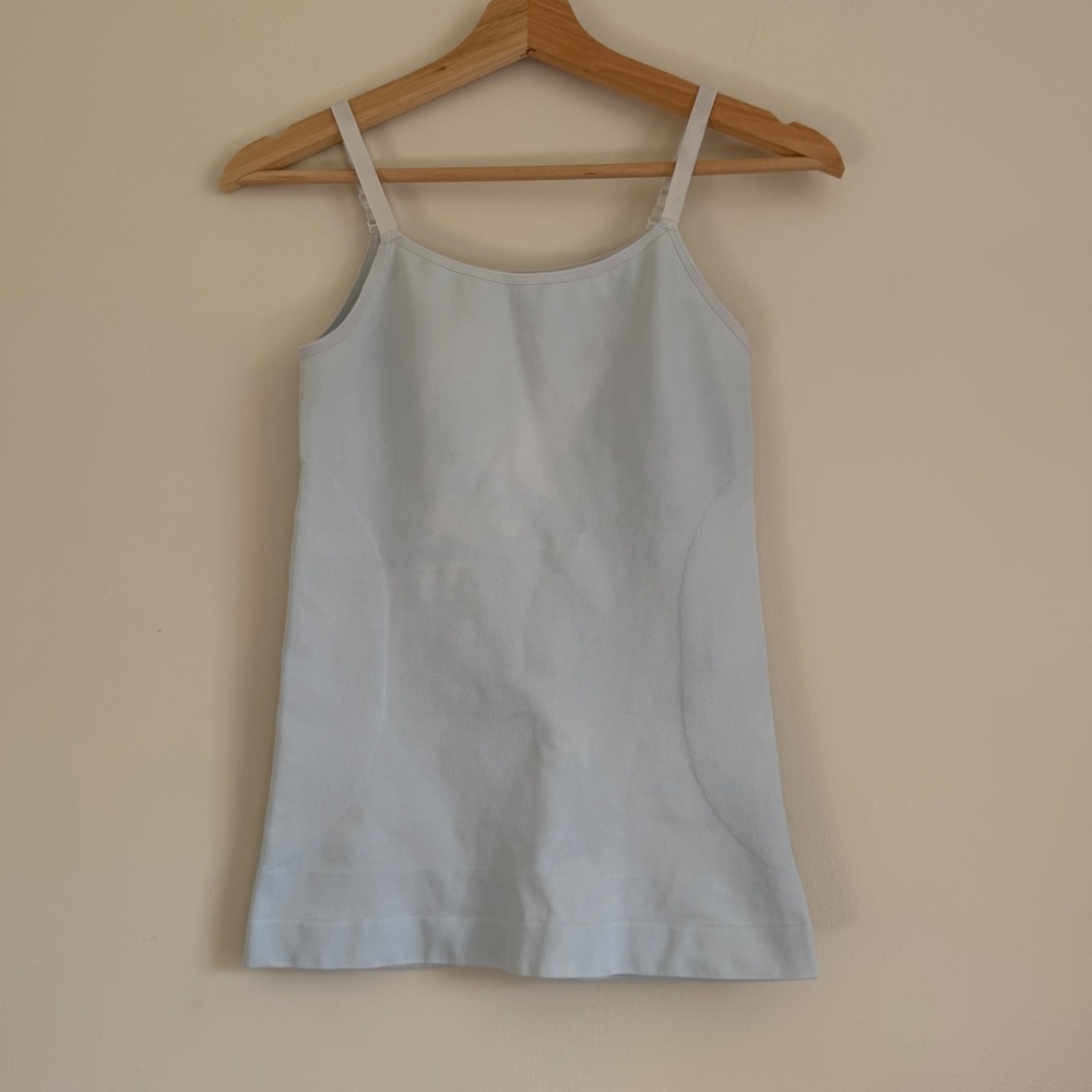 Shapermint Essentials White Seamless Cami Shaper Size 2XL Compression Tank
